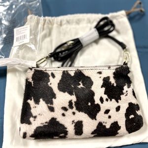 Brand New Hobo Darcy in cow print